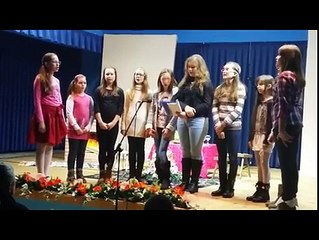 Božićna priredba SNF-a Borovo, 2015.