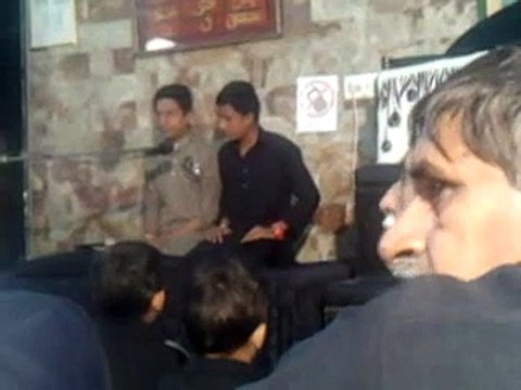 Marsiya Sakina So rahi hyn By Syed-Haider_brothers 12th Muharram ul hram... at imam bargah qasr-e-batool lhr..