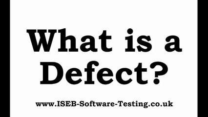 What is a Defect in Software Testing?