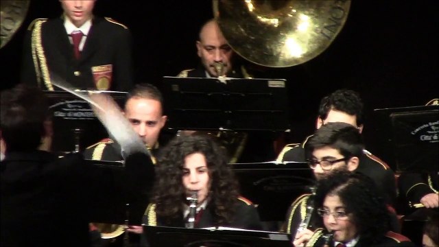 Concerto di Capodanno 4 genn 2015 -Harry Potter Medley-Teatro Com Torre S.S.- Orch fiati Monteroni-