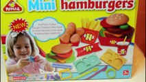 Easy Mini Hamburger Plasticine Set.