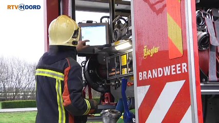 Beelden: Loods in Nieuwe Pekela afgebrand - RTV Noord