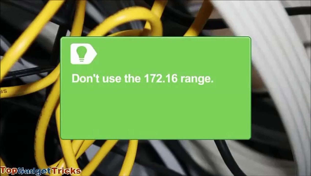 How to Choose IP Range