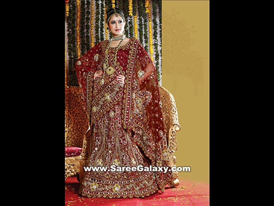 Indian Bridal Dresses - Bridal Lehengas - Ghagra Choli