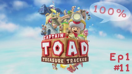 [Captain Toad] épisode 1 stage 11 - La baie des Piranha rampantes