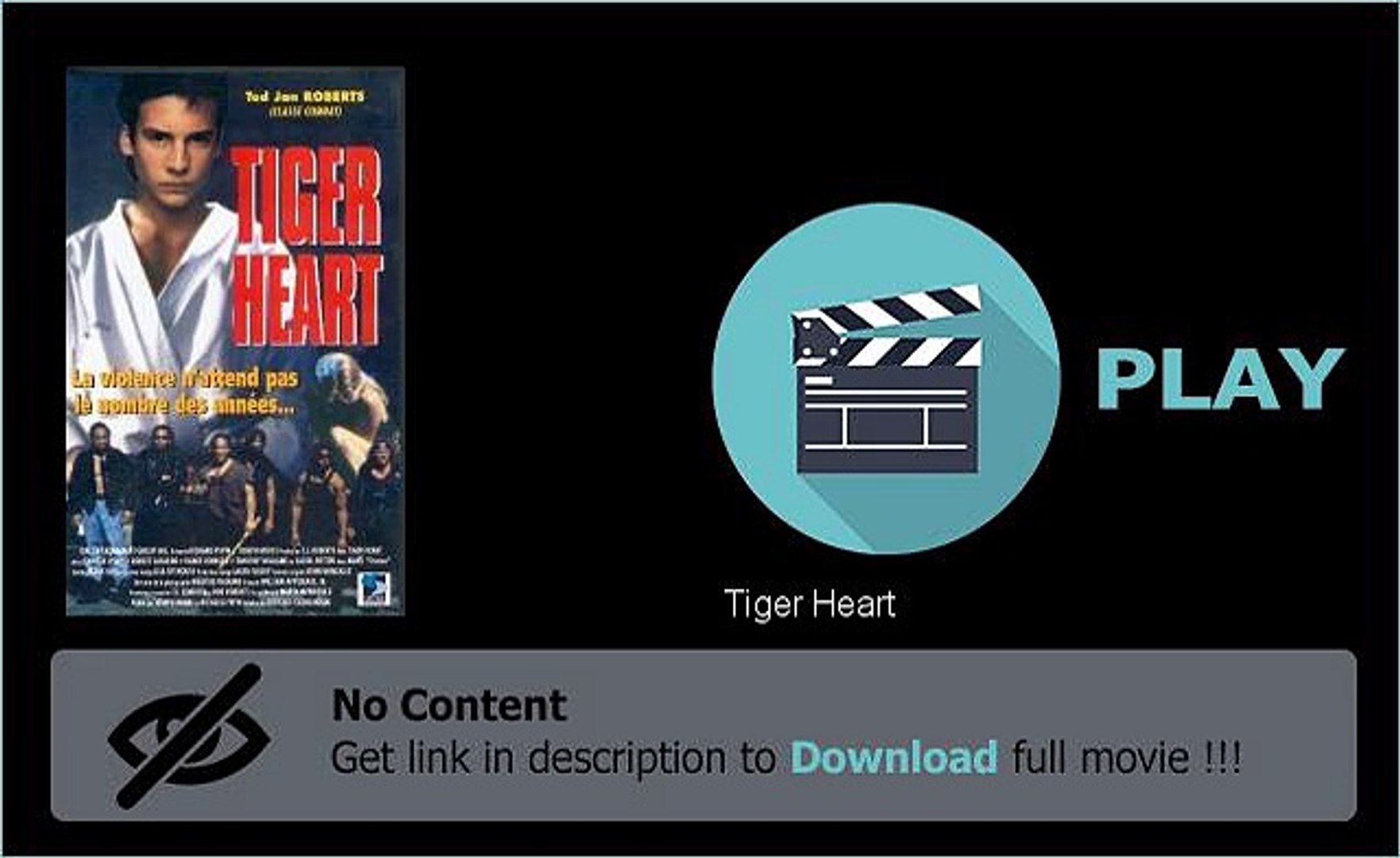 Download Tiger Heart Movie Avi