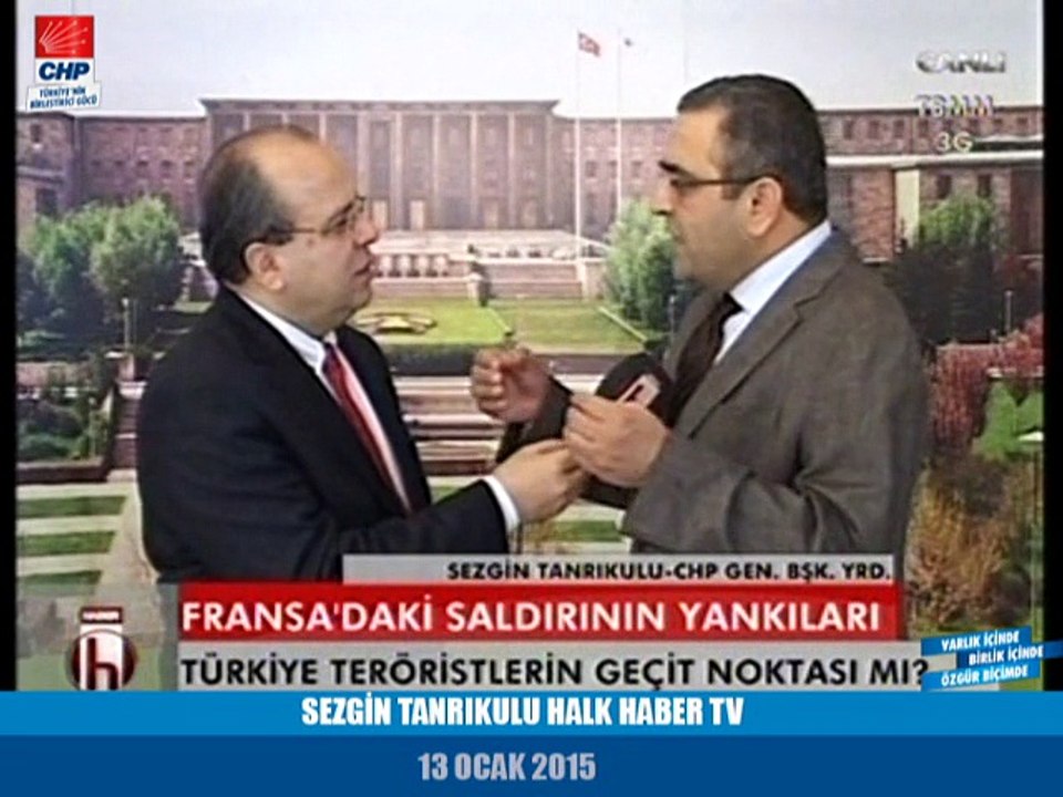 SEZGİN TANRIKULU HALK HABER TV 13/01/2015