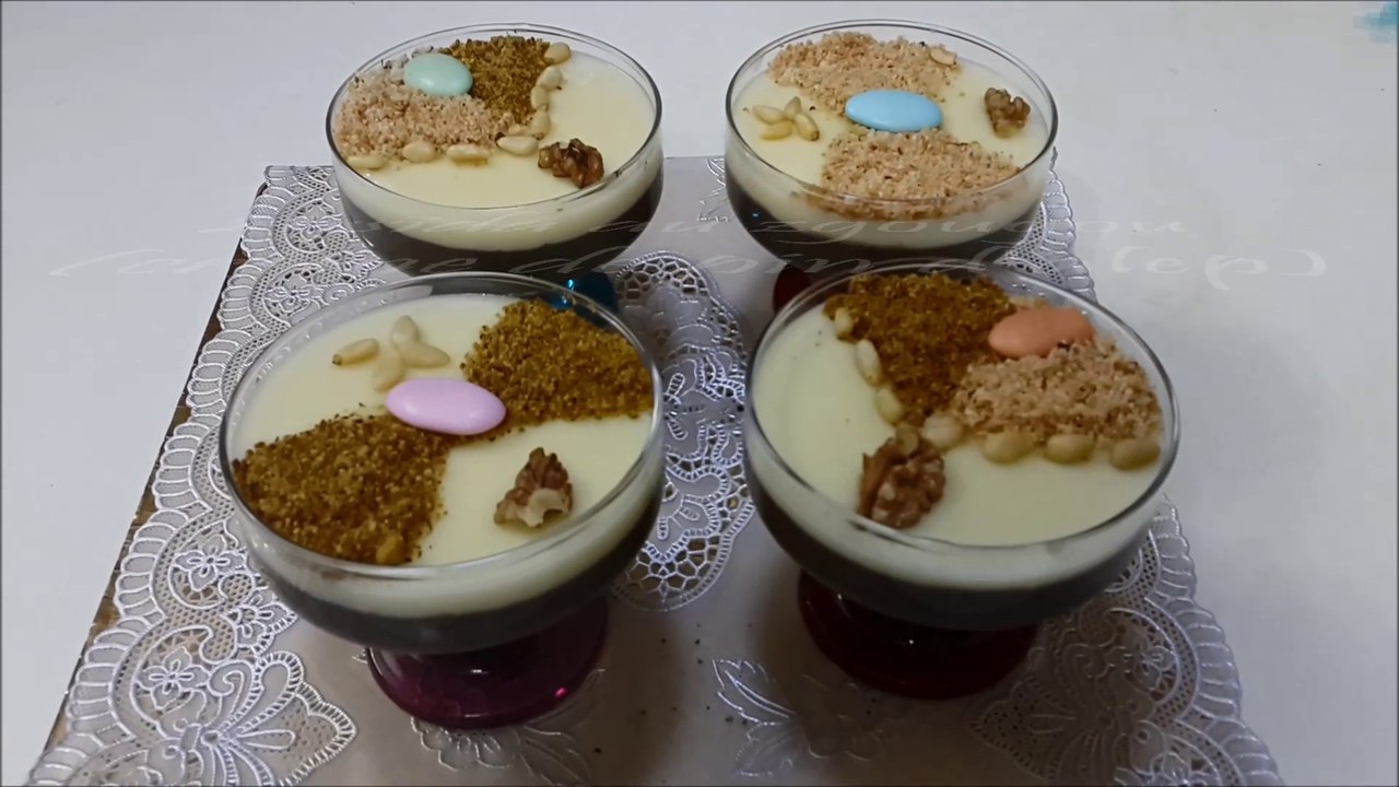 Assida au zgougou (crème de pin d’alep)