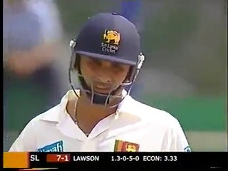 Marvan Attapattu faces Hostile Jermaine Lawson, ball by ball OVER, 2005