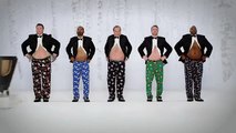 FCB Chicago pour Kmart - grand magasin, sous-vêtements Joe Boxer, «Show your Joe, Jingle Bellies» - novembre 2014