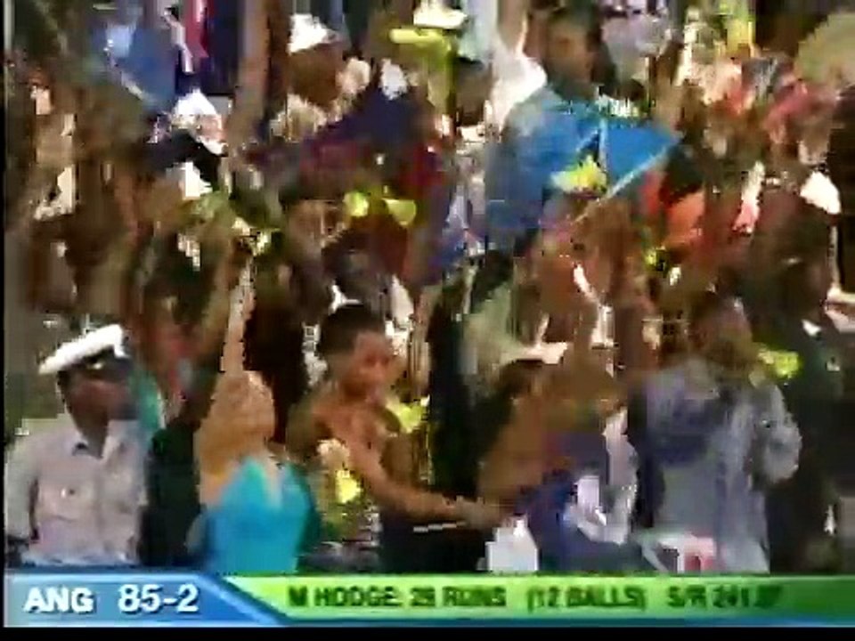 Montcin Hodge, 75 from 39 balls, the best T20 knock in Windies cricket