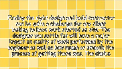 Find A Design And Build Contractor
