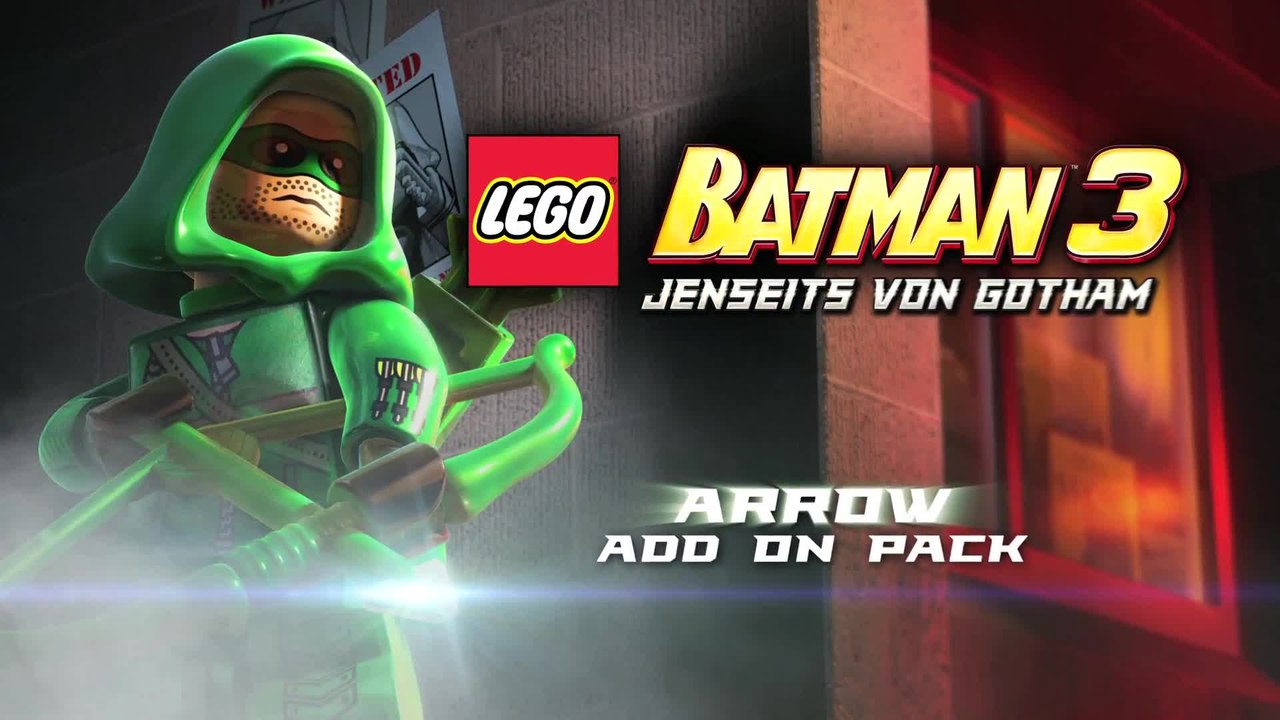 LEGO Batman 3 Arrow Paket DLC - Offizieller Launch Trailer (2015) [DE] HD