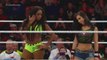 WWE RAW AJ Brooks as AJ Lee & Naomi vs The Bella Twins,spider outfit