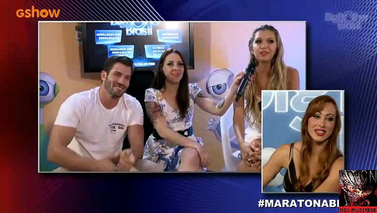 BBB14 - Aline e Slim - MaratonaBBB #AquecimentoBBB