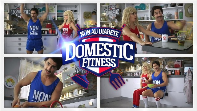 Fullsix Advertising pour Axa Prévention - assurance, Non au diabète, Domestic Fitness - novembre 2013 - épaulo vitro