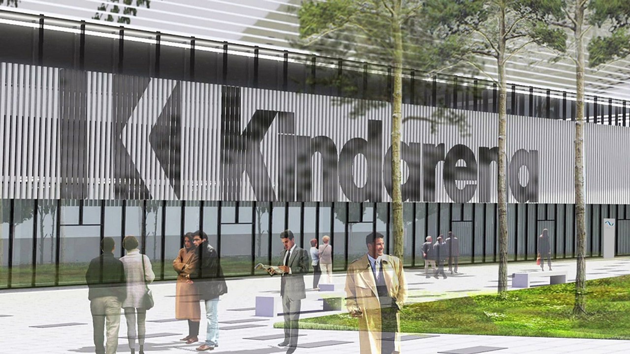 Kinder (Ferrero France) - confiserie, "Palais des Sports de la Crea, à Rouen, Kindarena" - novembre 2011 - visite virtuelle