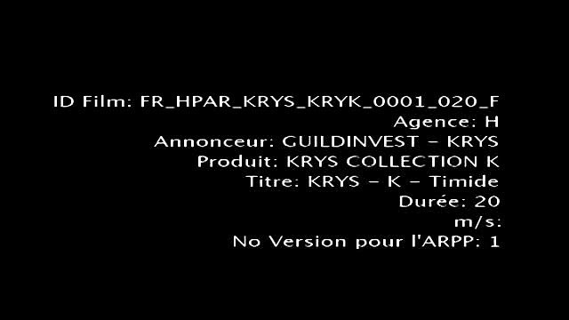 Krys - lunettes - novembre 2010 - Vous allez vous aimer , timide, handicapé