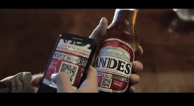 Del Campo Saatchi & Saatchi Argentine pour Andes Beer - bière, «Message in a bottle» - décembre 2014 - mum