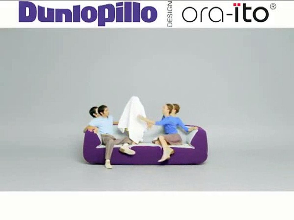 Dunlopillo - sofa, canapés, fauteuils, chauffeuses - septembre 2010 - 'Design Ora-ïto", "Bump"
