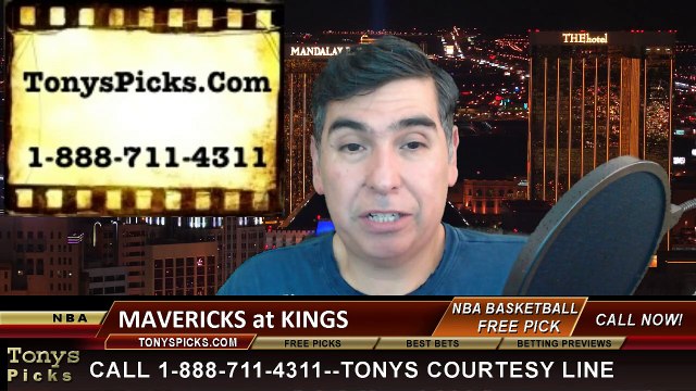 Sacramento Kings vs. Dallas Mavericks Free Pick Prediction NBA Pro Basketball Odds Preview 1-13-2015