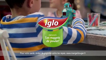 Havas Worldwide Londres pour Iglo - produits surgelés, «Le goût de la vie, Mathilde ou les nuggets de poulet» - mai 2014