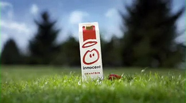Innocent - smoothie - juin 2009 - Innocent, les fruits tout nus , avec Alain le nain de jardin