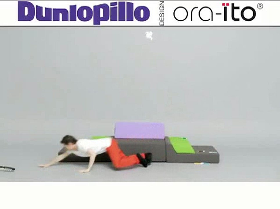 Dunlopillo - sofa, canapés, fauteuils, chauffeuses - septembre 2010 - 'Design Ora-ïto", "Motion"