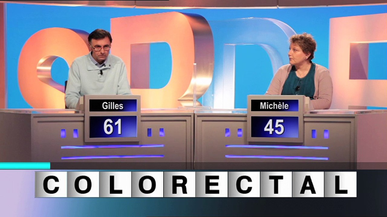 Institut National du Cancer Inca - dépistage du cancer colorectal - mars 2011 - "Dès 50 ans, c'est le moment", "Des chiffres et des lettres"