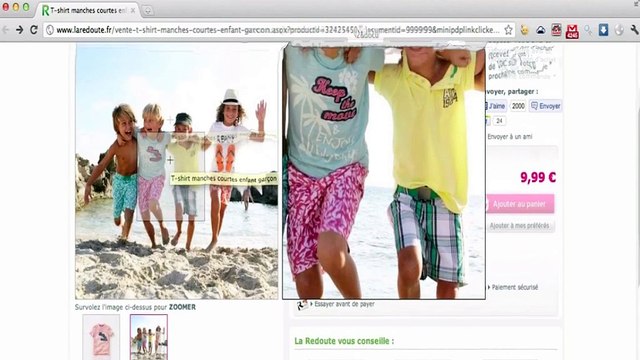La Redoute - vente par correspondance, L'homme nu, Les fails de La Redoute - février 2012