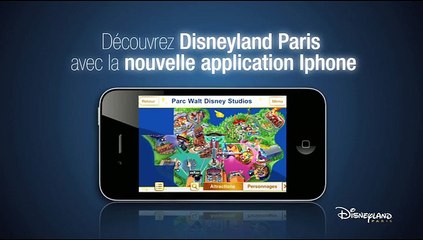 Disneyland Paris - parc d'attraction, "Application smartphone Disneyland Paris" - novembre 2010