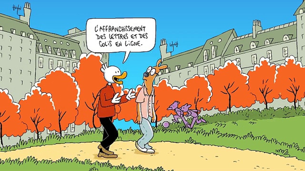 La Poste - distribution du courrier - mai 2011 - "Qu'est-ce qu'ils ont encore inventé à La Poste ?", "Napoléon"