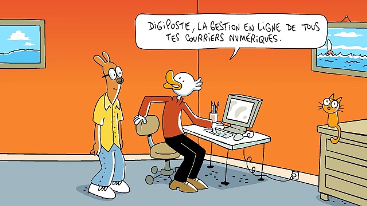 La Poste - distribution du courrier - mai 2011 - "Qu'est-ce qu'ils ont encore inventé à La Poste ?", "Puces"