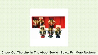 Kurt Adler 3-Inch Nutcracker Placecard Holders with Cards, Set of 6 Review