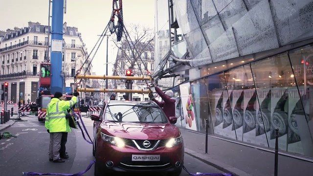 Digitas LBi pour Nissan - voiture Nissan Qashqai Nouvelle Génération, Rooftopping - janvier 2014