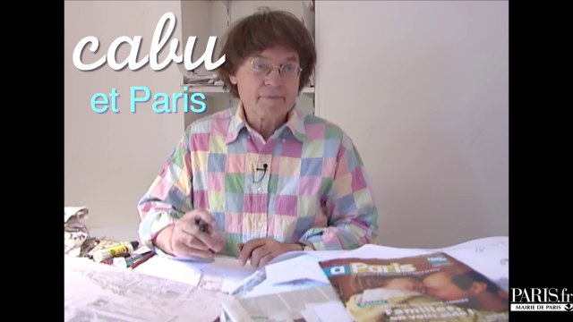 Cabu et Paris : images d'archives de l'exposition à l'Hôtel de Ville