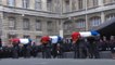 Memorial Held For Police Killed In Paris Terror Attacks