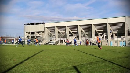 Séance matinale au Stade de l'Aube !