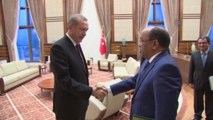 Erdoğan, Moritanya Dışişleri ve İşbirliği Bakanı Teguedi'yi Kabul Etti