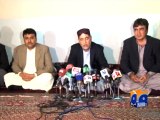 Akhtar Mengal press conference -Geo Reports-13 Jan 2015