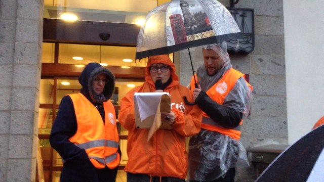 Manifestation CFDT personnel hospitalier