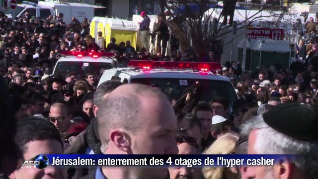 Israël enterre dans la douleur les quatre juifs tués en France