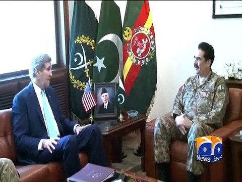 COAS, Kerry discuss bilateral relations-Geo Reports-13 Jan 2015