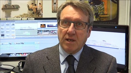 MyFerryLink touchée mais pas coulée