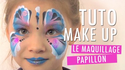 Un maquillage papillon pour enfant - Tuto Make Up