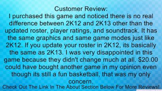 NBA 2K13 - Sony PSP Review
