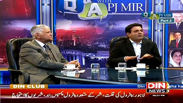 Q & A with PJ Mir ~ 13th January 2015 - Pakistani Talk Shows - Live Pak News