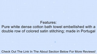 Pinzon 700-Gram Hotel Stitch Bath Towel, Navy Review