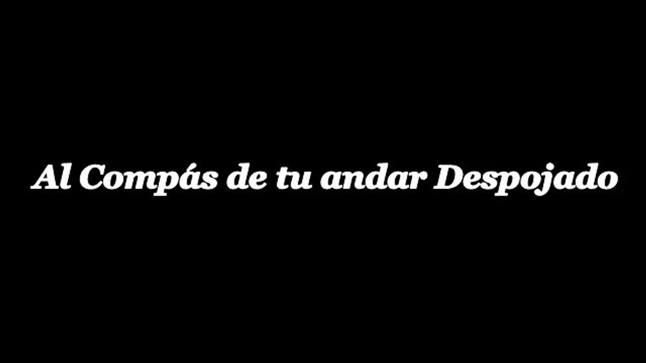 Marcha Al Compás de tu andar Despojado (AM Ntro Jesús Despojado)