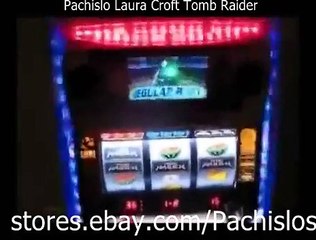 Pachislo Laura Croft Tomb Raider Video and Reel Slot Machine